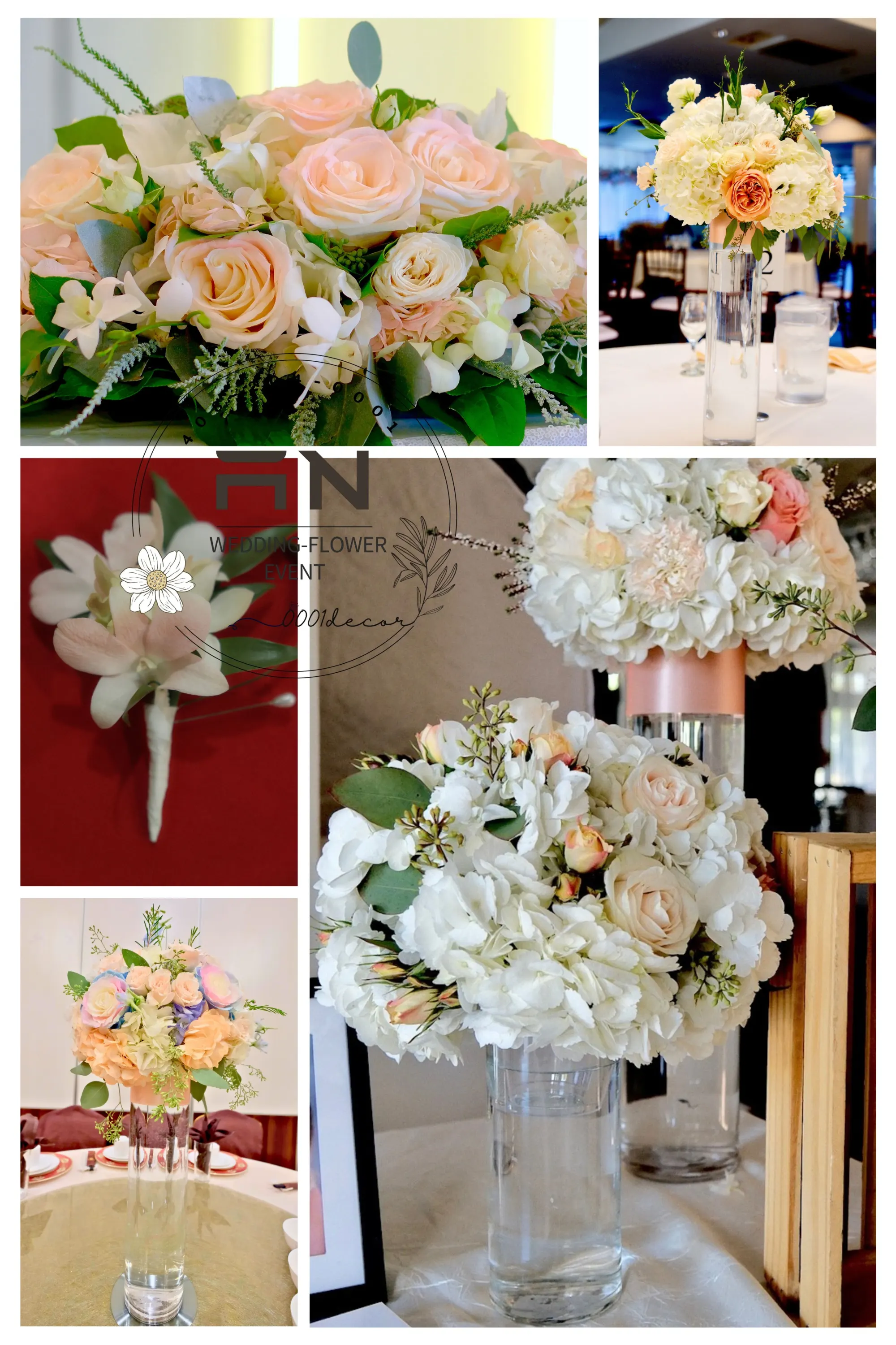 Centerpiece tablescape Bay Area